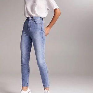 Aritzia Denim Forum Angelica High Rise Slim